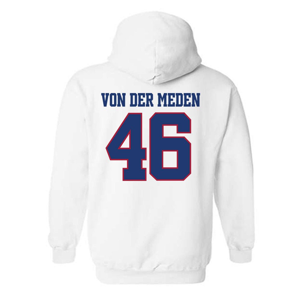 Arkansas - NCAA Football : Charlie von der Meden - Classic Shersey Hooded Sweatshirt-1