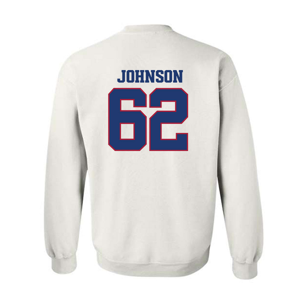 Arkansas - NCAA Football : Alex Johnson - Classic Shersey Crewneck Sweatshirt-1