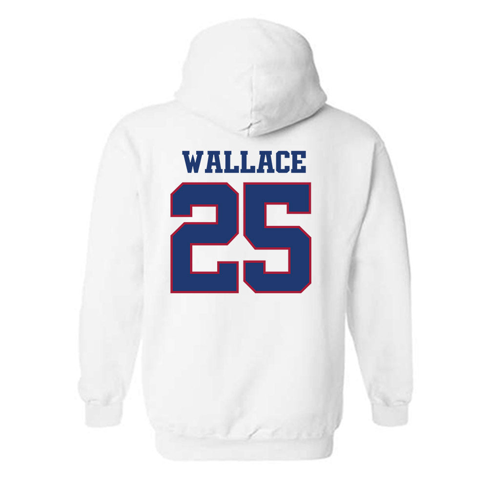 Arkansas - NCAA Football : Tavion Wallace - Classic Shersey Hooded Sweatshirt-1
