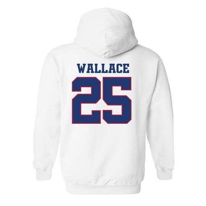 Arkansas - NCAA Football : Tavion Wallace - Classic Shersey Hooded Sweatshirt-1