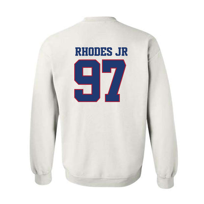 Arkansas - NCAA Football : Quincy Rhodes Jr - Classic Shersey Crewneck Sweatshirt-1