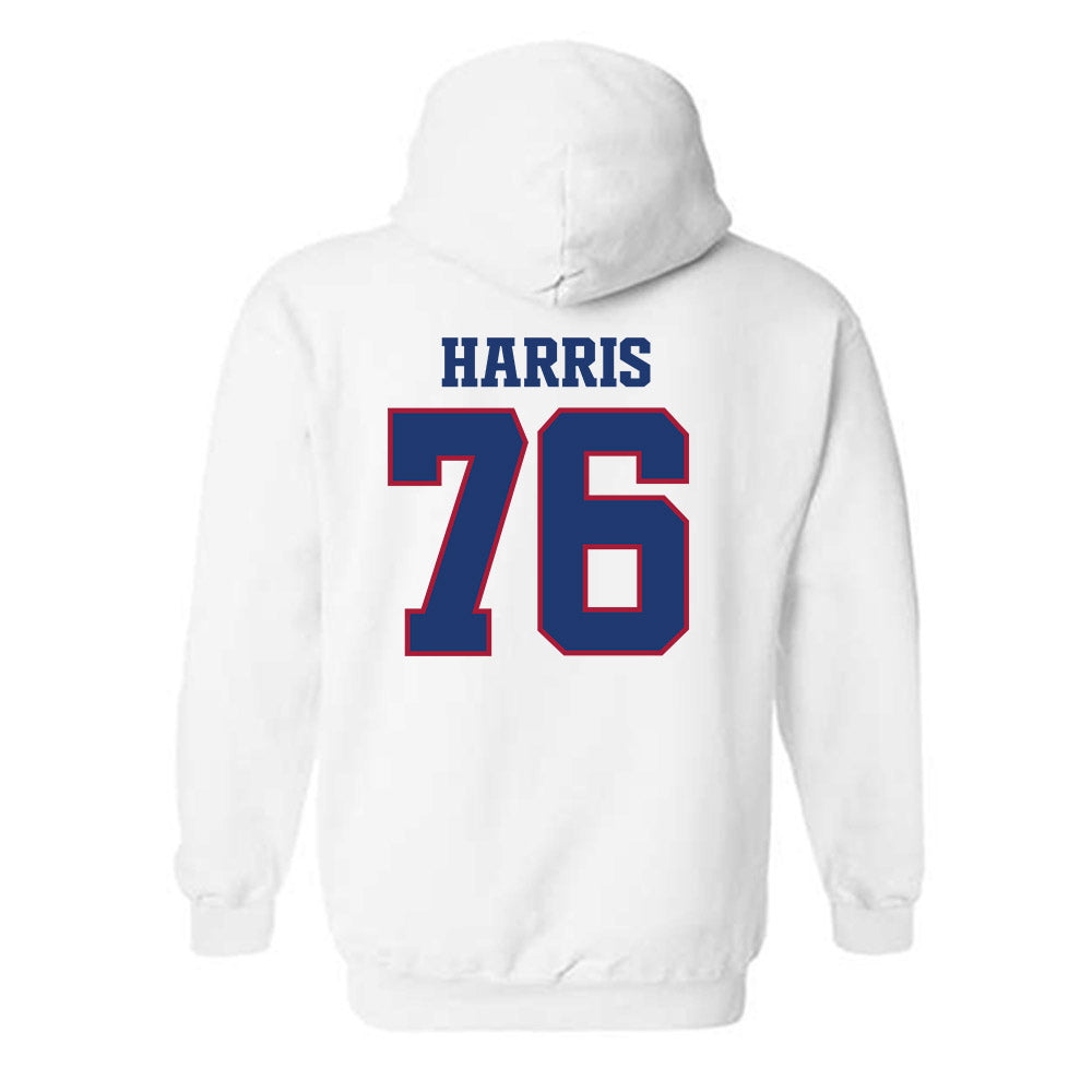 Arkansas - NCAA Football : E'Marion Harris - Classic Shersey Hooded Sweatshirt-1