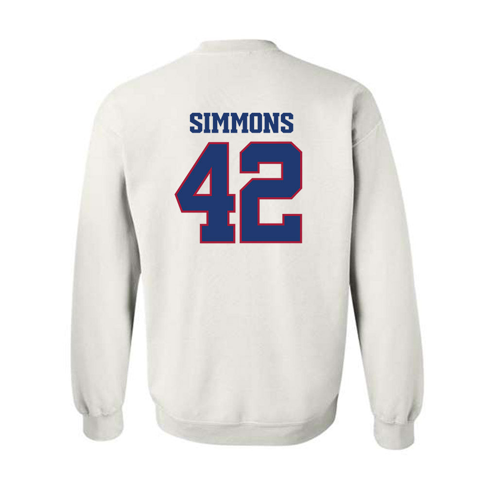 Arkansas - NCAA Football : Wyatt Simmons - Classic Shersey Crewneck Sweatshirt-1