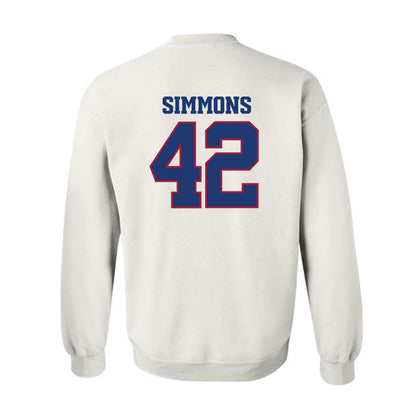 Arkansas - NCAA Football : Wyatt Simmons - Classic Shersey Crewneck Sweatshirt-1