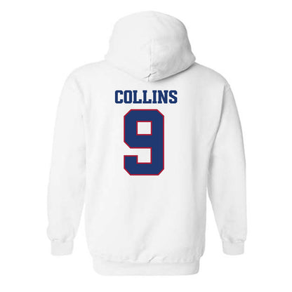 Arkansas - NCAA Football : Charleston Collins - Classic Shersey Hooded Sweatshirt-1