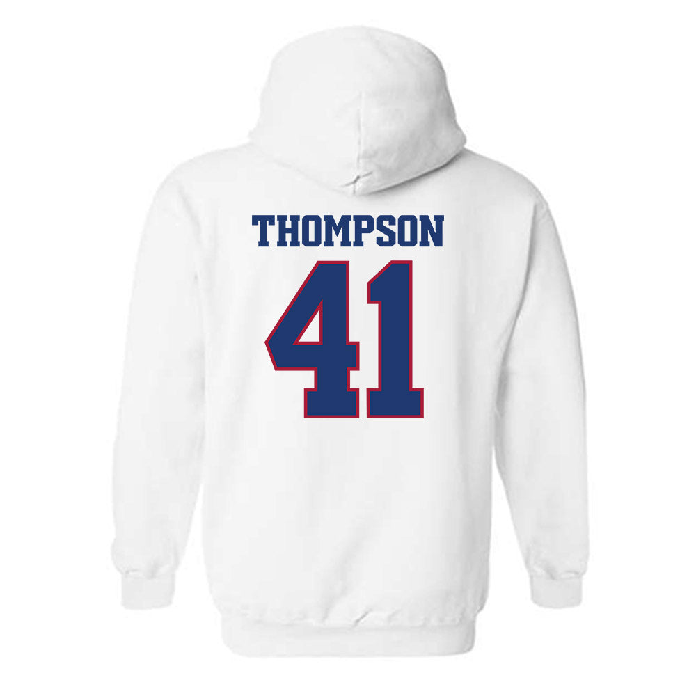 Arkansas - NCAA Football : Kyle Thompson - Classic Shersey Hooded Sweatshirt-1