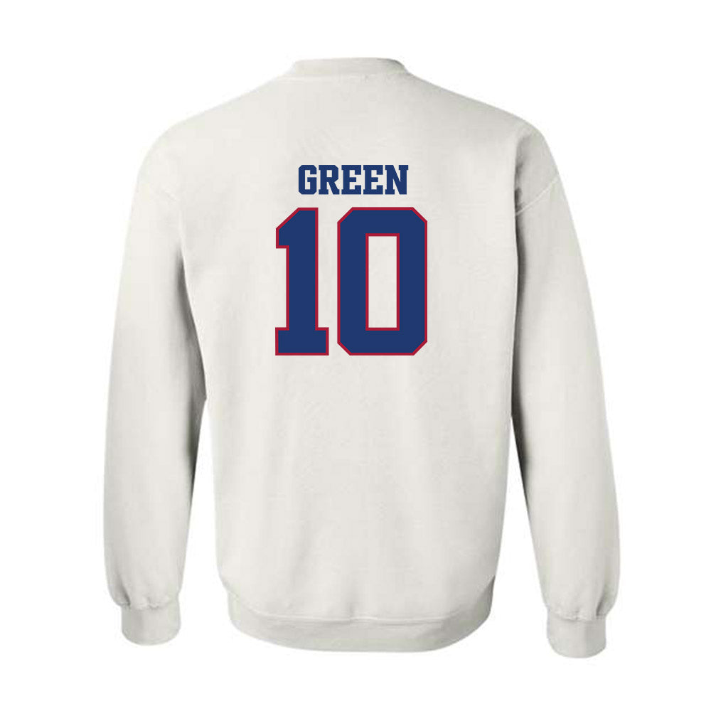 Arkansas - NCAA Football : Taylen Green - Classic Shersey Crewneck Sweatshirt-1