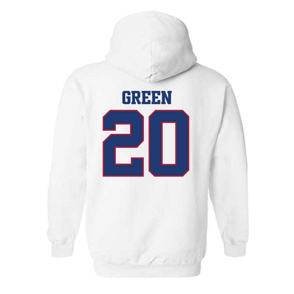 Arkansas - NCAA Football : AJ Green - Classic Shersey Hooded Sweatshirt-1