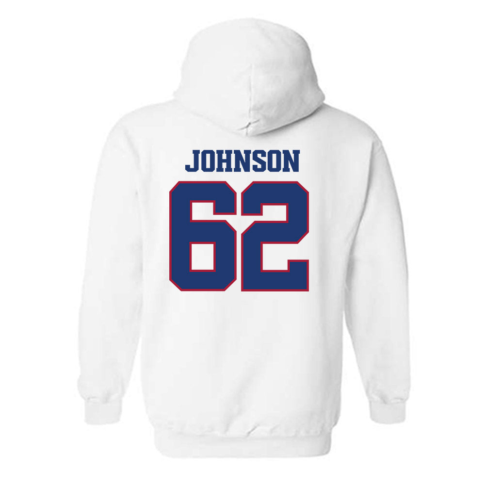 Arkansas - NCAA Football : Alex Johnson - Classic Shersey Hooded Sweatshirt-1