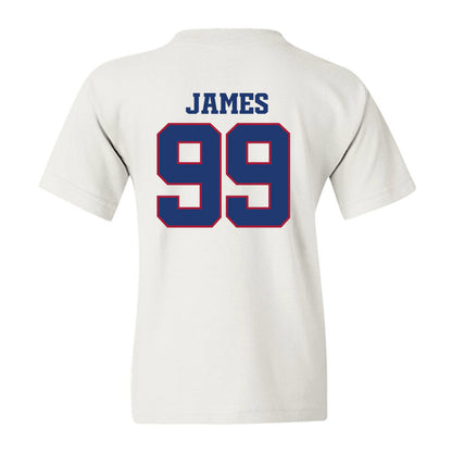 Arkansas - NCAA Football : Kaleb James - Classic Shersey Youth T-Shirt-1