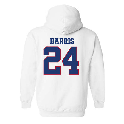 Arkansas - NCAA Football : Andrew Harris - Classic Shersey Hooded Sweatshirt-1