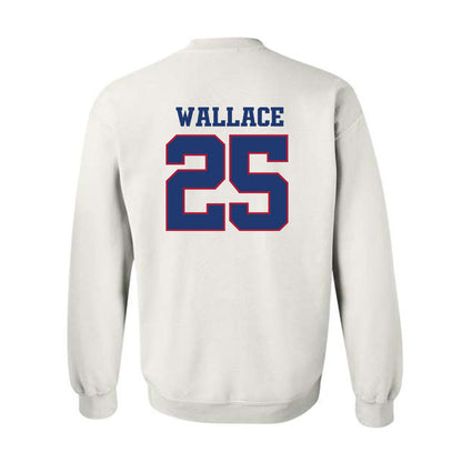 Arkansas - NCAA Football : Tavion Wallace - Classic Shersey Crewneck Sweatshirt-1