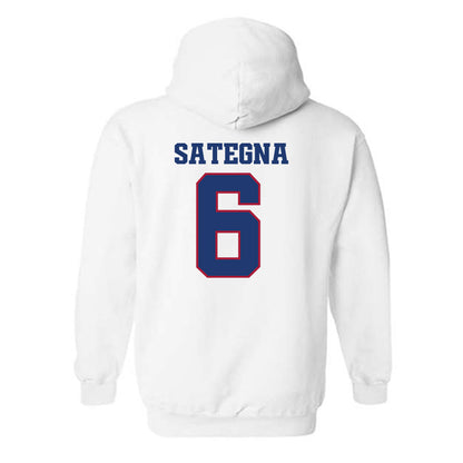 Arkansas - NCAA Football : Isaiah Sategna - Classic Shersey Hooded Sweatshirt-1