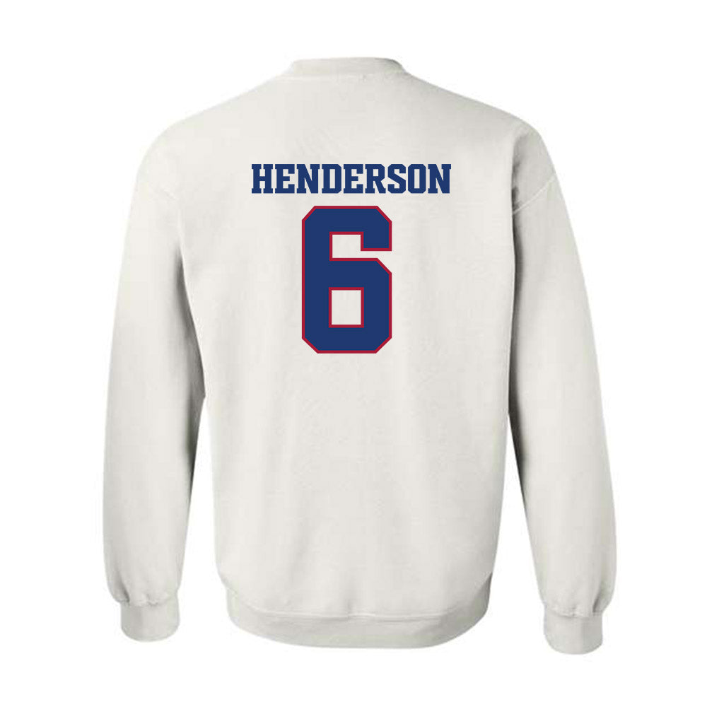 Arkansas - NCAA Football : Kavion Henderson - Classic Shersey Crewneck Sweatshirt-1