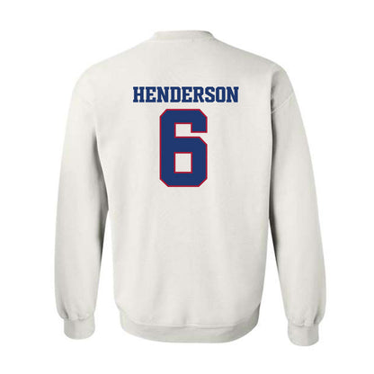 Arkansas - NCAA Football : Kavion Henderson - Classic Shersey Crewneck Sweatshirt-1