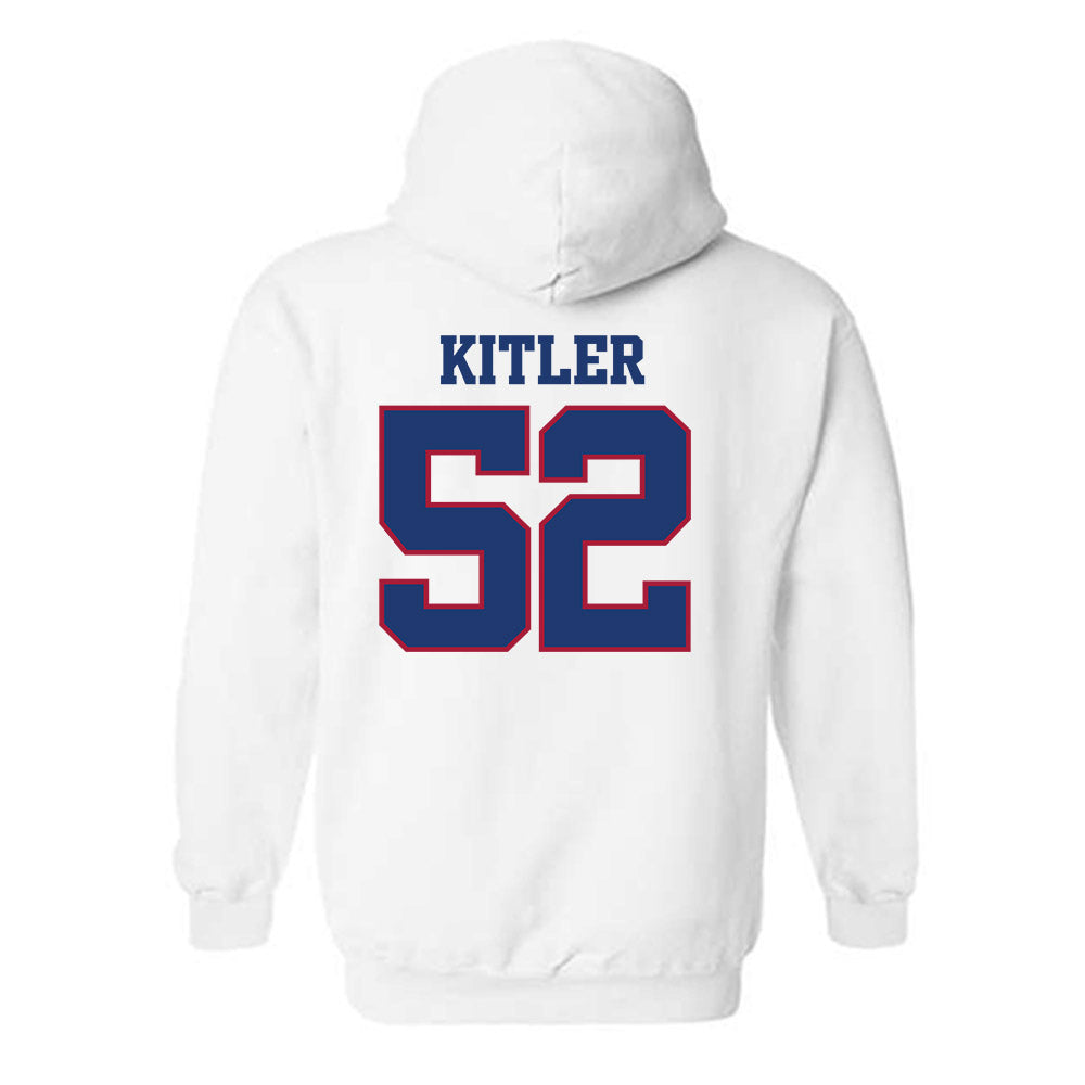 Arkansas - NCAA Football : Caden Kitler - Classic Shersey Hooded Sweatshirt-1