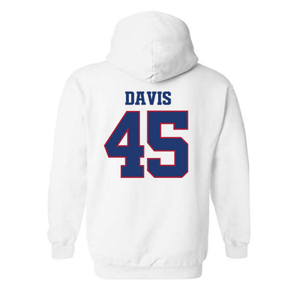 Arkansas - NCAA Football : Preston Davis - Classic Shersey Hooded Sweatshirt-1