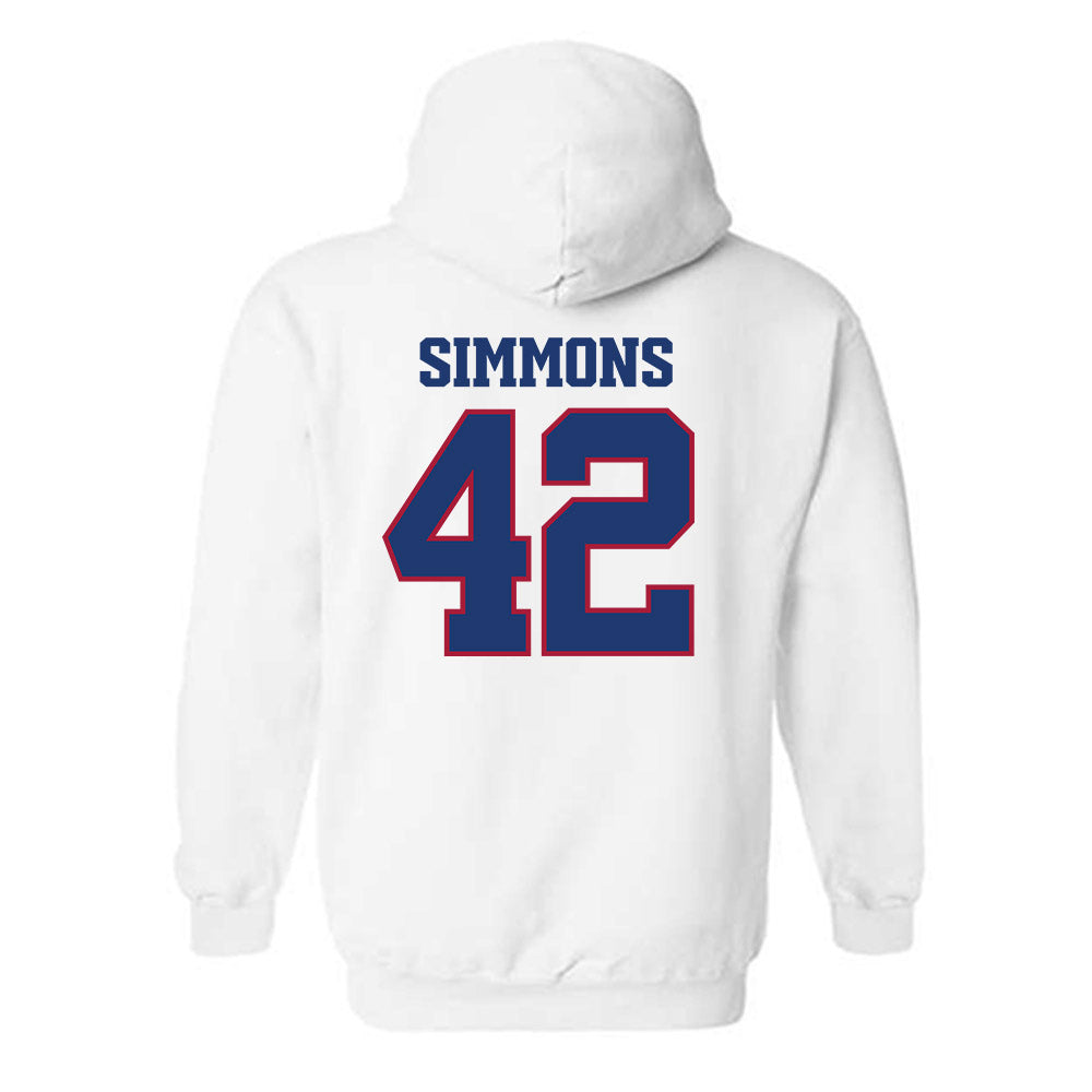 Arkansas - NCAA Football : Wyatt Simmons - Classic Shersey Hooded Sweatshirt-1