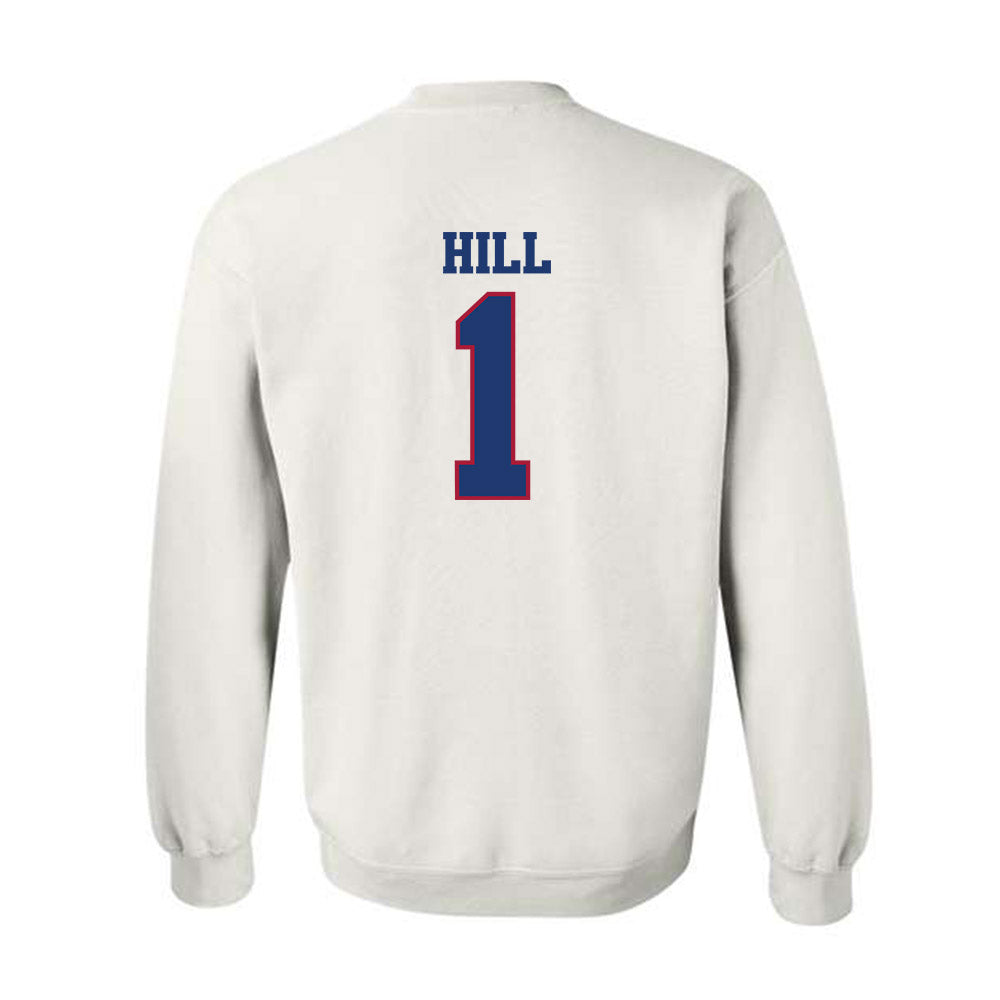 Arkansas - NCAA Football : Rodney Hill - Classic Shersey Crewneck Sweatshirt-1