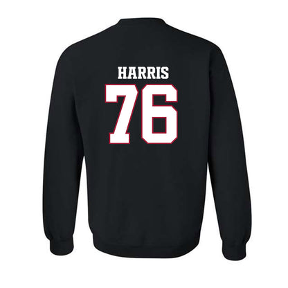 Arkansas - NCAA Football : E'Marion Harris - Classic Shersey Crewneck Sweatshirt-1