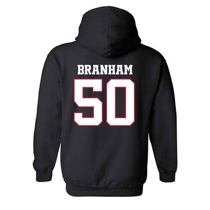 Arkansas - NCAA Football : Kobe Branham - Classic Shersey Hooded Sweatshirt-1