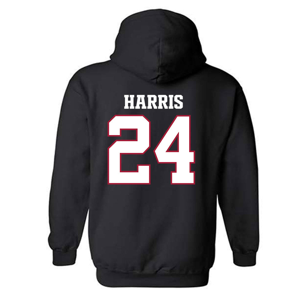 Arkansas - NCAA Football : Andrew Harris - Classic Shersey Hooded Sweatshirt-1