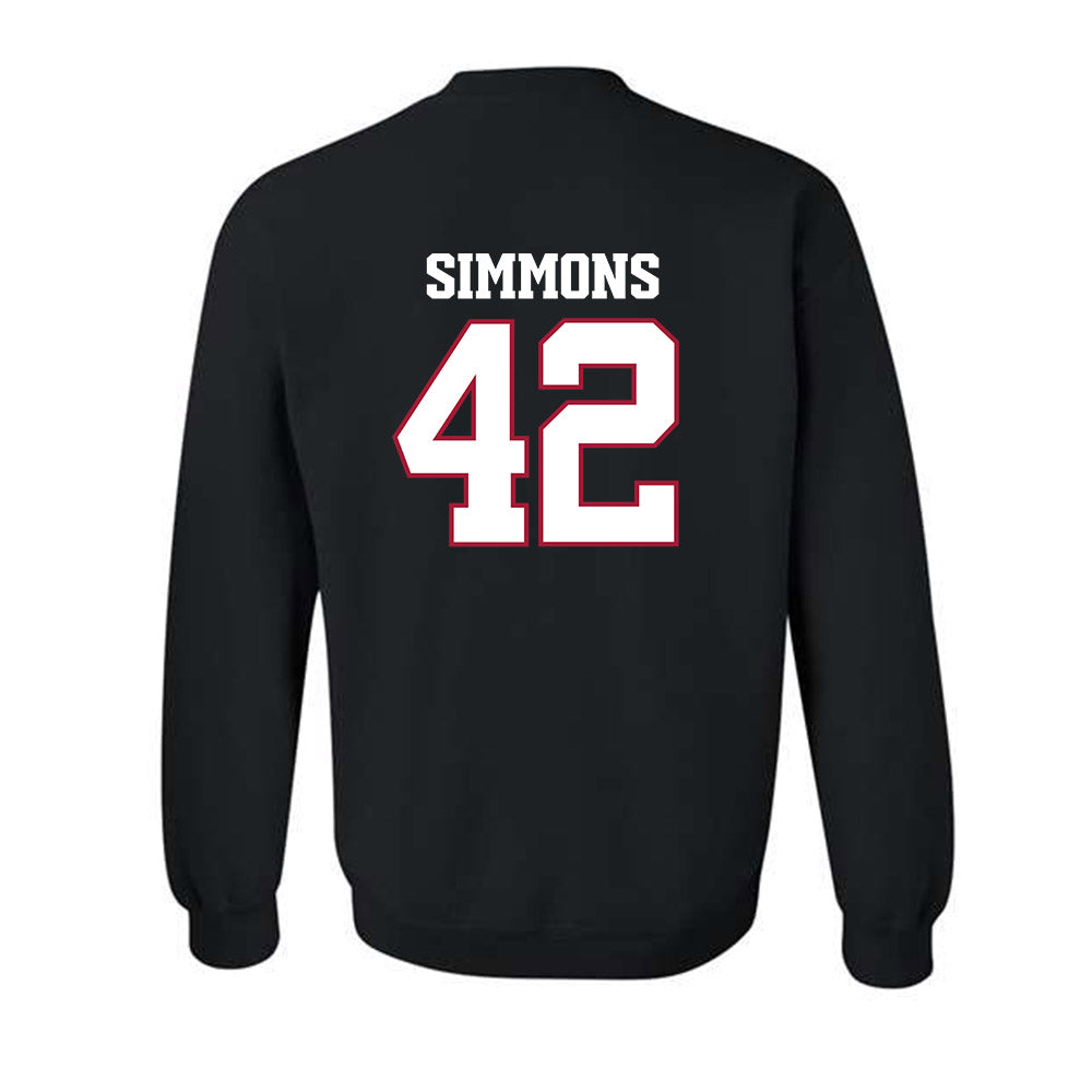 Arkansas - NCAA Football : Wyatt Simmons - Classic Shersey Crewneck Sweatshirt-1