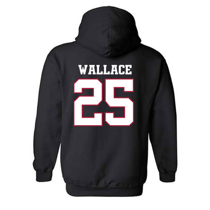 Arkansas - NCAA Football : Tavion Wallace - Classic Shersey Hooded Sweatshirt-1