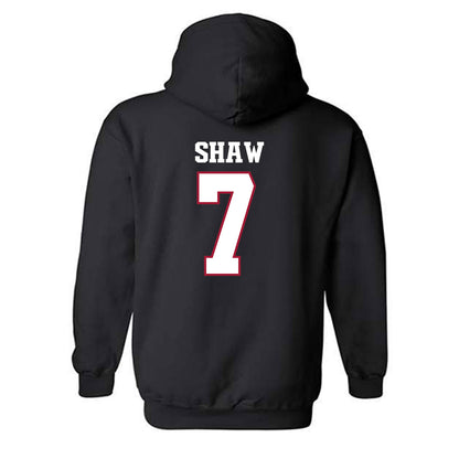 Arkansas - NCAA Football : Bradley Shaw - Classic Shersey Hooded Sweatshirt-1
