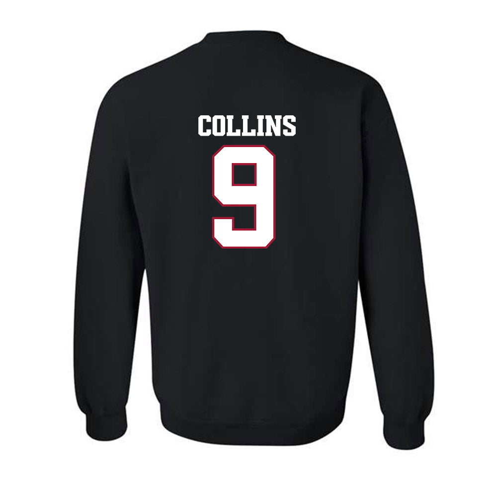 Arkansas - NCAA Football : Charleston Collins - Classic Shersey Crewneck Sweatshirt-1