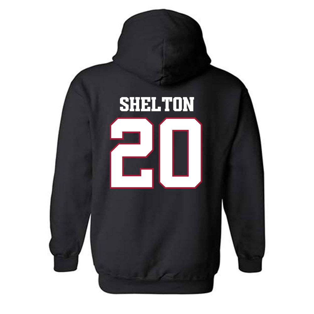 Arkansas - NCAA Football : Jayden Shelton - Classic Shersey Hooded Sweatshirt-1