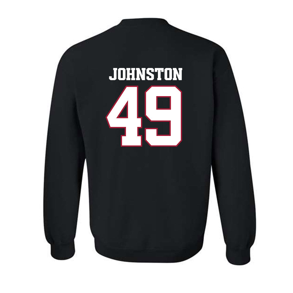 Arkansas - NCAA Football : Luke Johnston - Classic Shersey Crewneck Sweatshirt-1