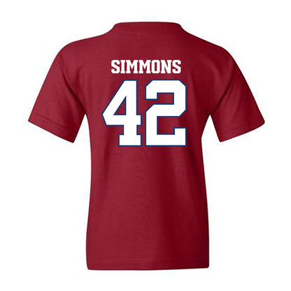 Arkansas - NCAA Football : Wyatt Simmons - Classic Shersey Youth T-Shirt-1