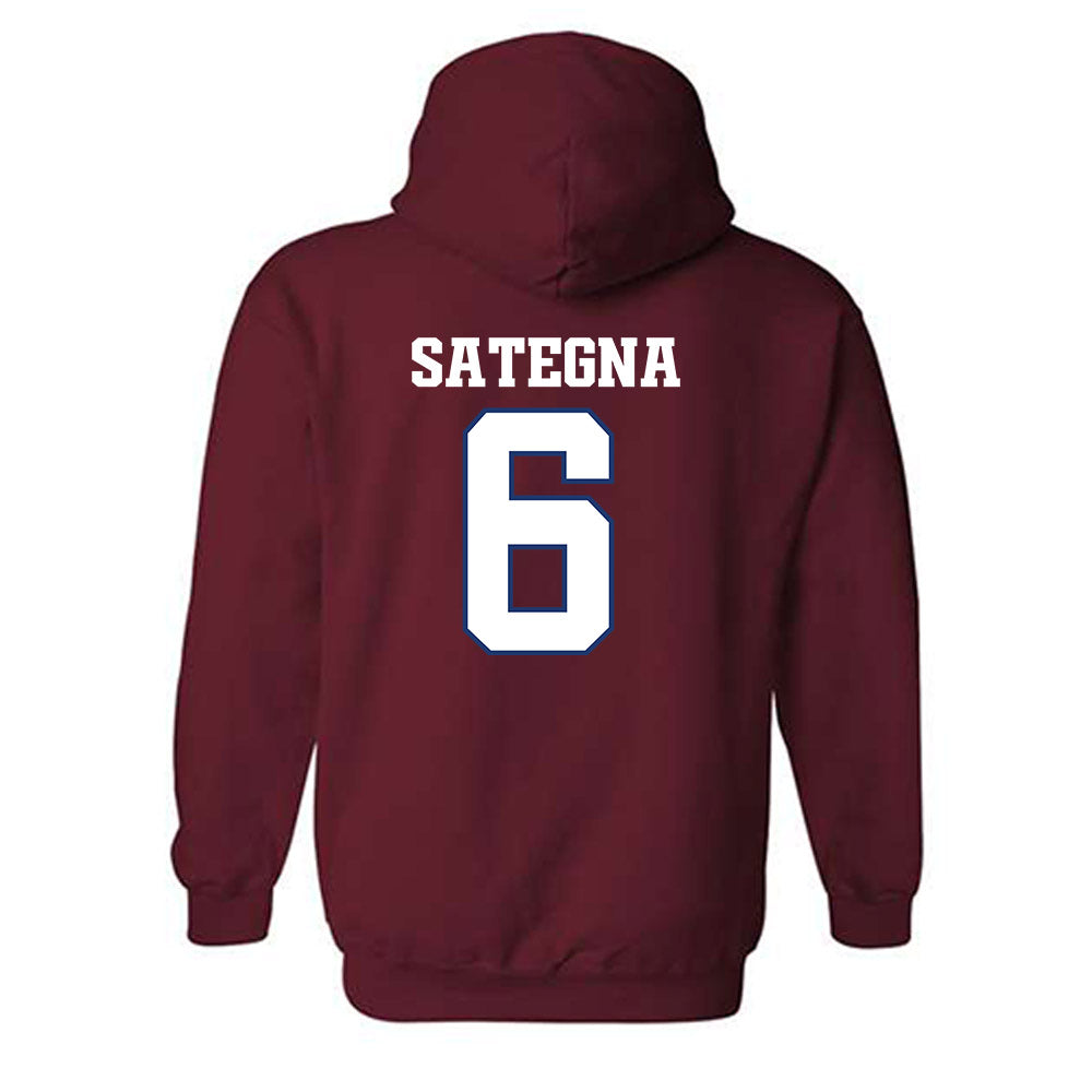 Arkansas - NCAA Football : Isaiah Sategna - Classic Shersey Hooded Sweatshirt-1