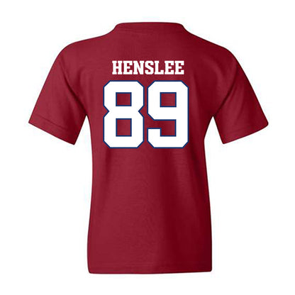 Arkansas - NCAA Football : Spencer Henslee - Classic Shersey Youth T-Shirt-1