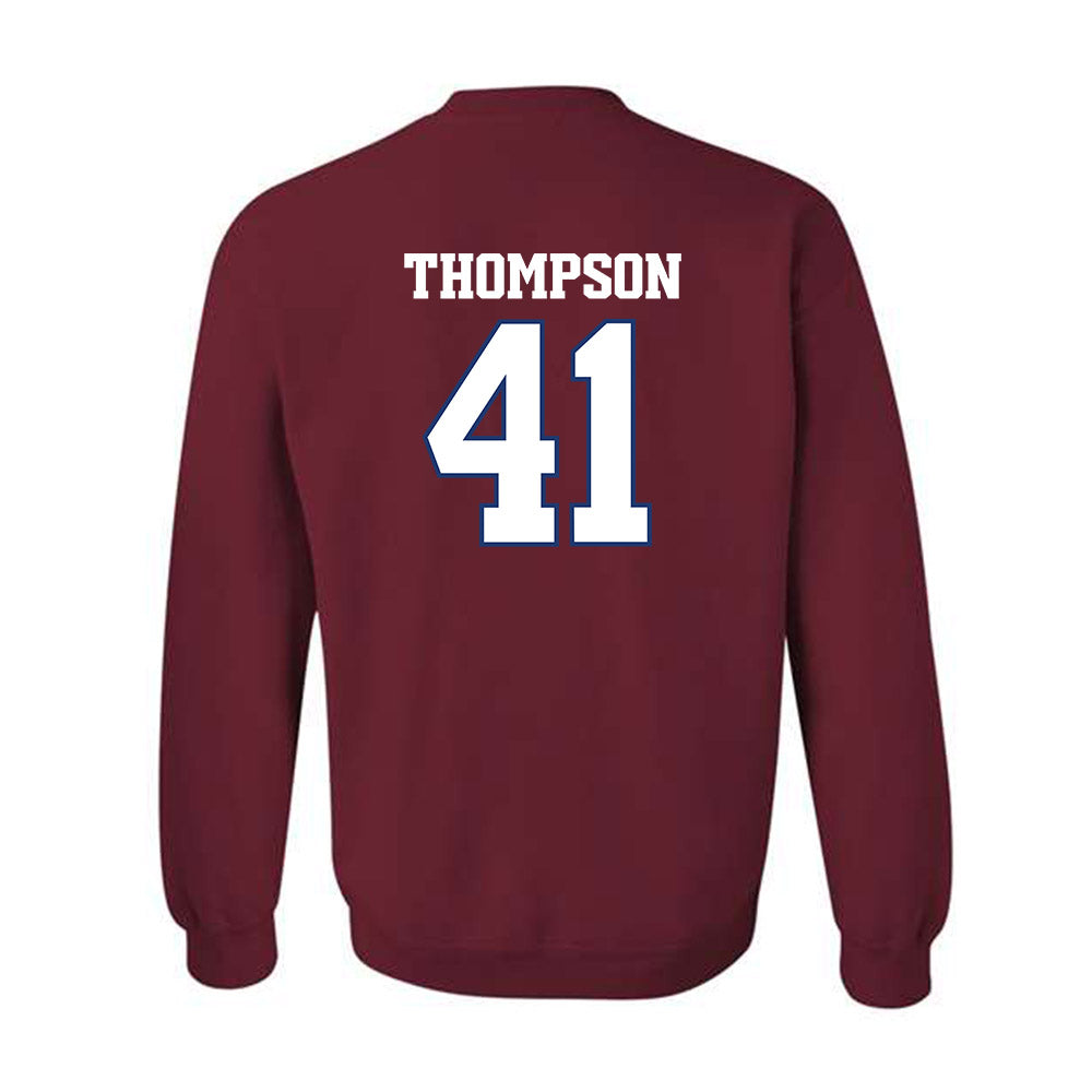 Arkansas - NCAA Football : Kyle Thompson - Classic Shersey Crewneck Sweatshirt-1