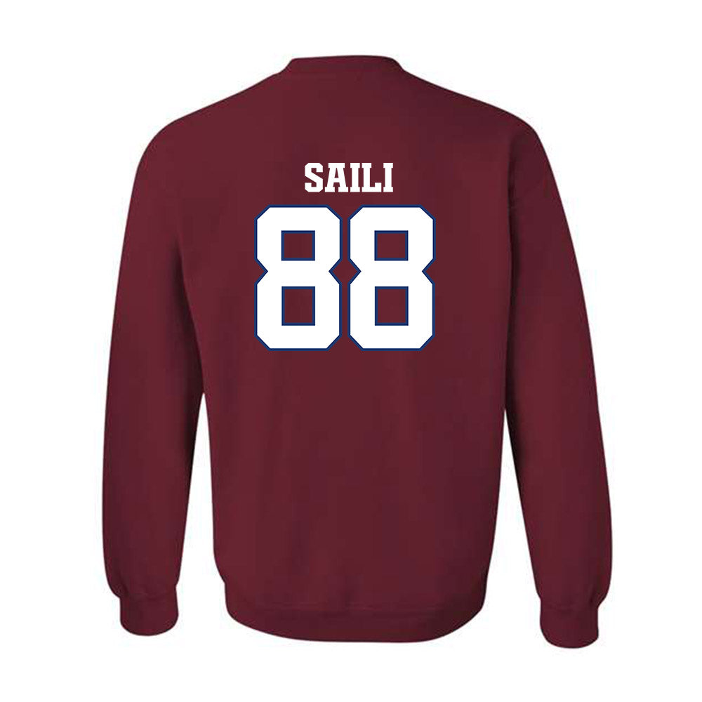 Arkansas - NCAA Football : Danny Saili - Classic Shersey Crewneck Sweatshirt-1