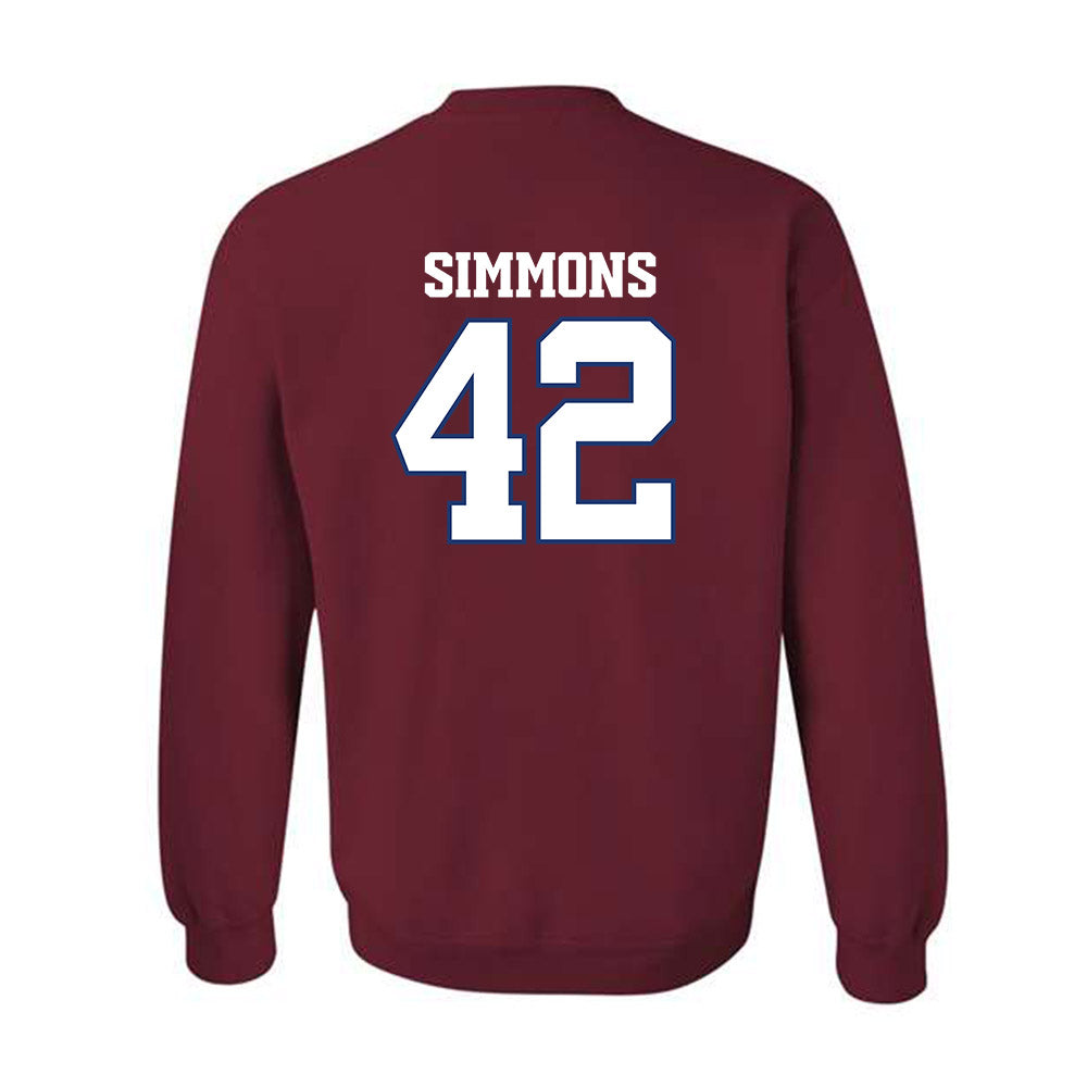 Arkansas - NCAA Football : Wyatt Simmons - Classic Shersey Crewneck Sweatshirt-1