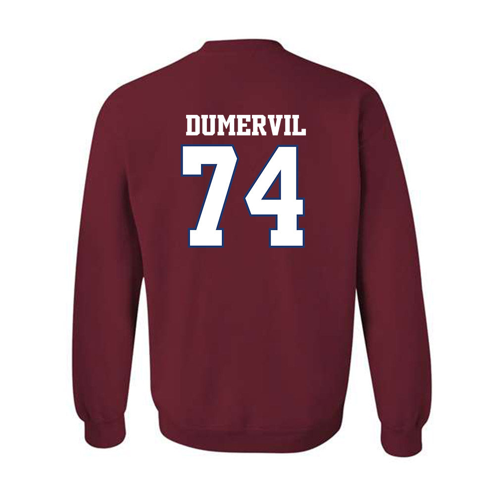 Arkansas - NCAA Football : Marcus Dumervil - Classic Shersey Crewneck Sweatshirt-1