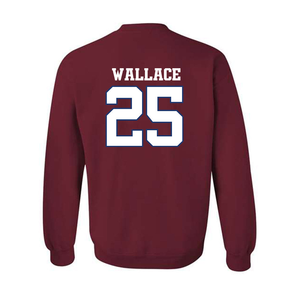 Arkansas - NCAA Football : Tavion Wallace - Classic Shersey Crewneck Sweatshirt-1