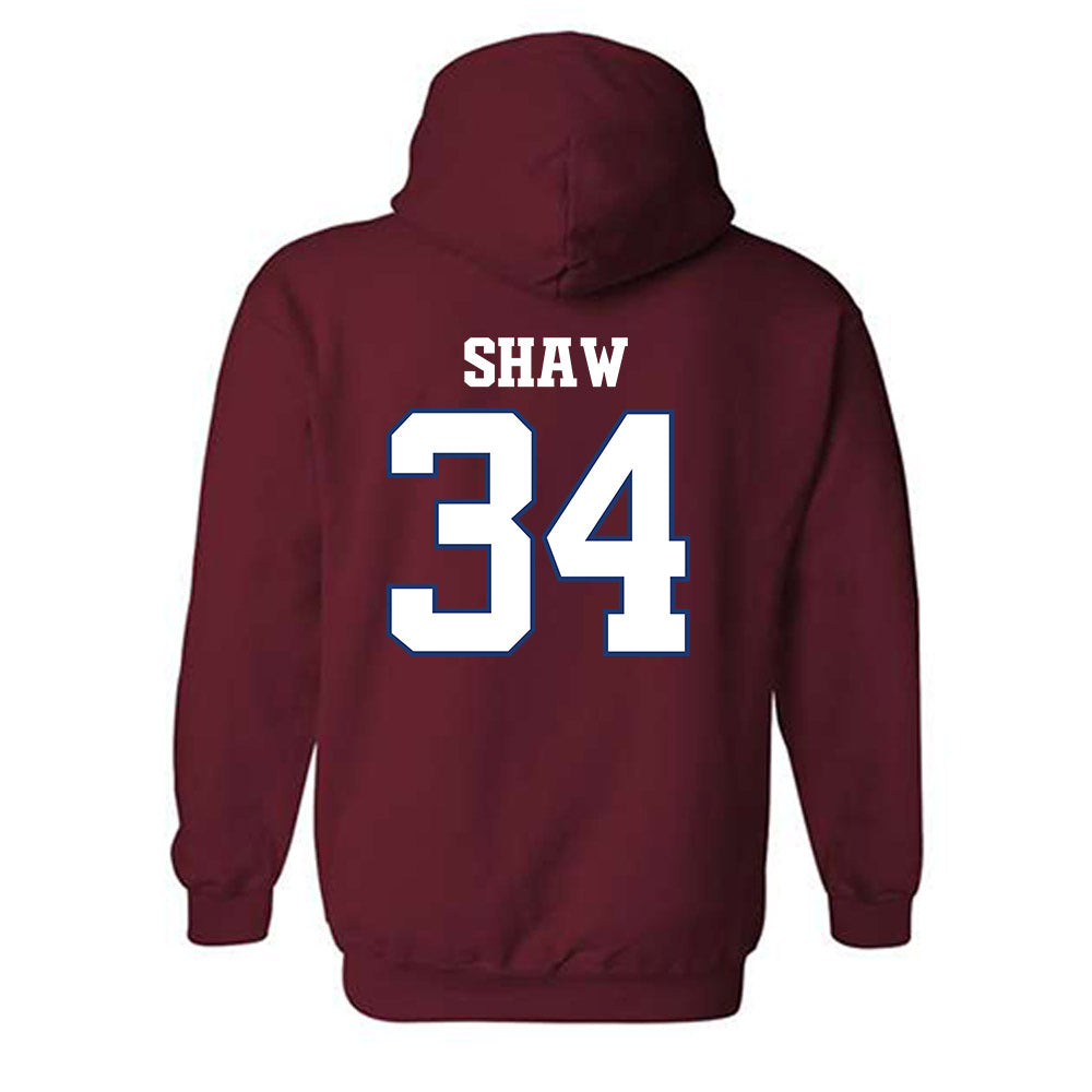 Arkansas - NCAA Football : Jabrae Shaw - Classic Shersey Hooded Sweatshirt-1