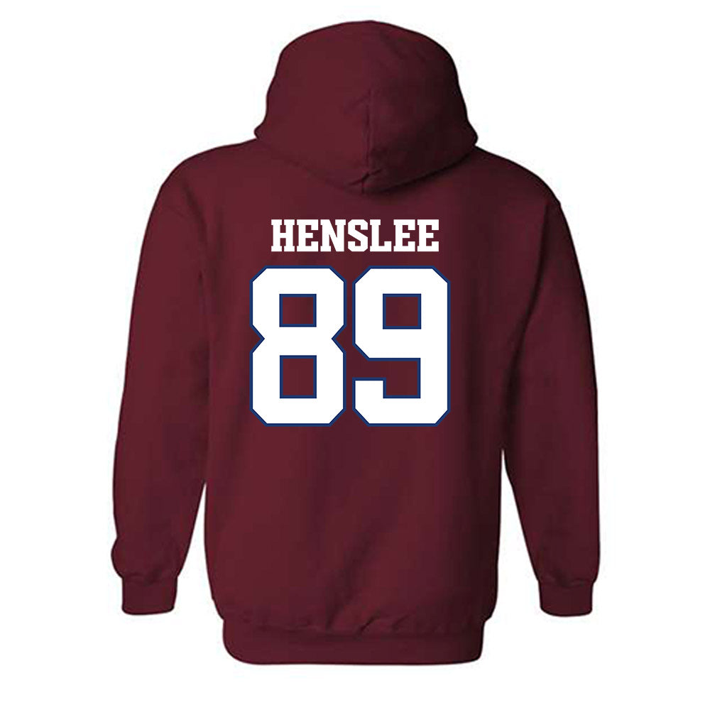 Arkansas - NCAA Football : Spencer Henslee - Classic Shersey Hooded Sweatshirt-1