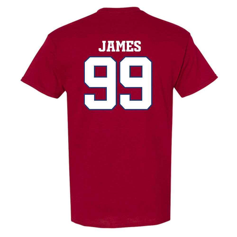 Arkansas - NCAA Football : Kaleb James - Classic Shersey T-Shirt-1