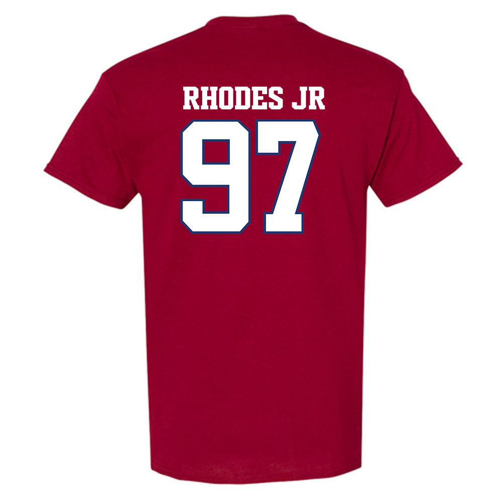 Arkansas - NCAA Football : Quincy Rhodes Jr - Classic Shersey T-Shirt-1