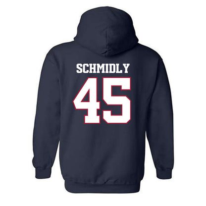 Arkansas - NCAA Football : Max Schmidly - Classic Shersey Hooded Sweatshirt-1