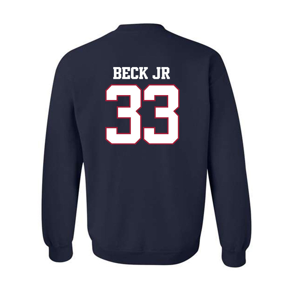 Arkansas - NCAA Football : Jeremiah Beck Jr. - Classic Shersey Crewneck Sweatshirt-1