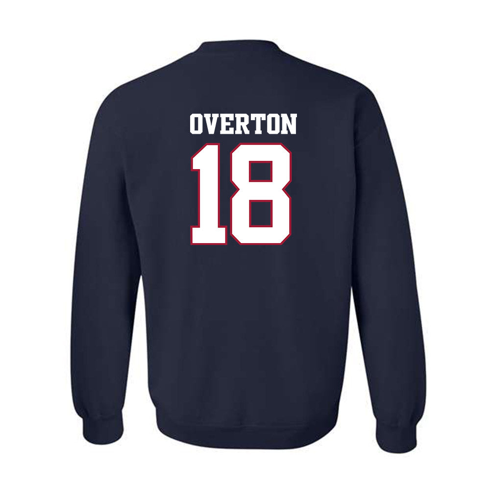 Arkansas - NCAA Football : Taijh Overton - Classic Shersey Crewneck Sweatshirt-1
