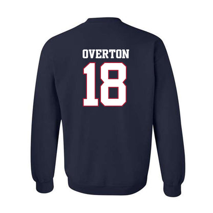 Arkansas - NCAA Football : Taijh Overton - Classic Shersey Crewneck Sweatshirt-1