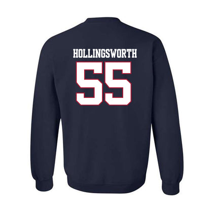 Arkansas - NCAA Football : JJ Hollingsworth - Classic Shersey Crewneck Sweatshirt-1