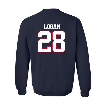 Arkansas - NCAA Football : Justin Logan - Classic Shersey Crewneck Sweatshirt-1